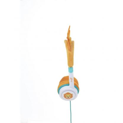 iFrogz Little Rockers Costume Kids Lion On-Ear Headphones - слушалки подходящи за деца за мобилни устройства (оранжев) 5