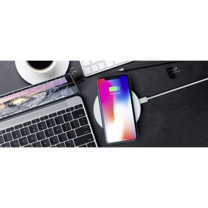 Satechi Wireless Charging Pad Fast Charge - поставка (пад) за безжично захранване за QI съвместими устройства (сребрист) 12