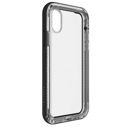 LifeProof Next - удароустойчив кейс за iPhone XS, iPhone X (черен-прозрачен) 3