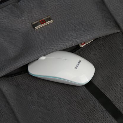 TeckNet WM008 2.4G Wireless Mouse - ергономична безжична мишка (за Mac и PC) (бял) 5