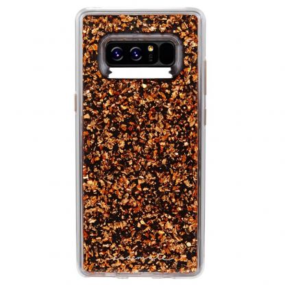 CaseMate Karat Case - дизайнерски кейс с елементи от розово злато и висока защита за Samsung Galaxy Note 8 (розово злато) 2