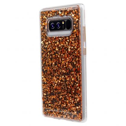 CaseMate Karat Case - дизайнерски кейс с елементи от розово злато и висока защита за Samsung Galaxy Note 8 (розово злато) 3