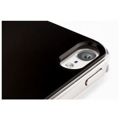 QDOS Smoothies Pure - дизайнерски кейс за iPhone 5  (черен) 2