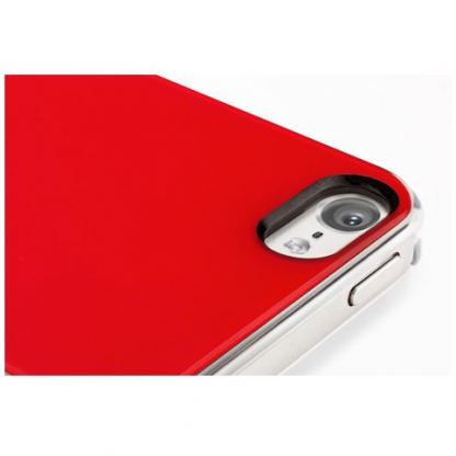 QDOS Smoothies Pure - дизайнерски кейс за iPhone 5  (червен) 2