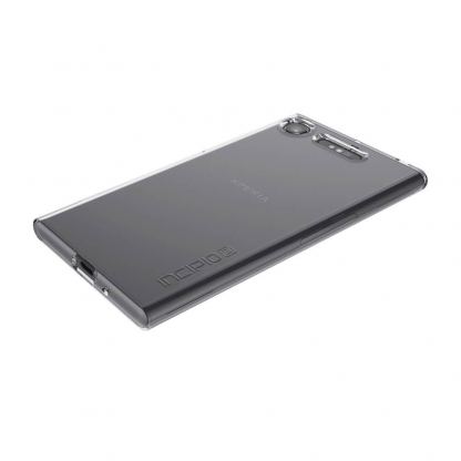 Incipio NGP Pure Case - удароустойчив силиконов (TPU) калъф за Sony Xperia XZ1 (прозрачен) 5