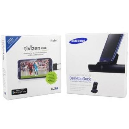 Samsung Docking iCube Tivizen Kit - комплект док станция и дигитален тунер за Samsung Galaxy S4 и други 2