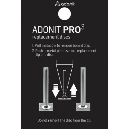 Adonit Replacement Disc Kit - комплект 2 бр. резервни накрайници за Adonit Pro 3 3