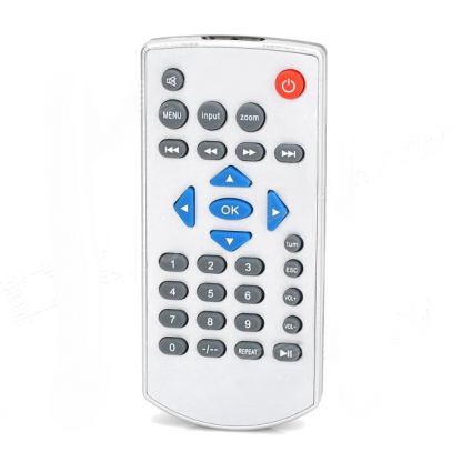 RuiQ UC-28 24W - мултимедиен LCD проектор с VGA, HDMI, USB, SD входове и дистанционно (черен) 6