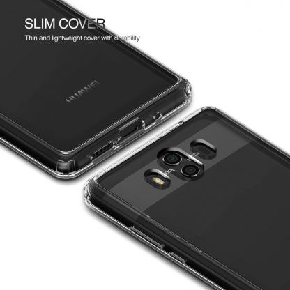 Verus New Crystal Mixx Case - хибриден удароустойчив кейс за Huawei Mate 10 (прозрачен) 5