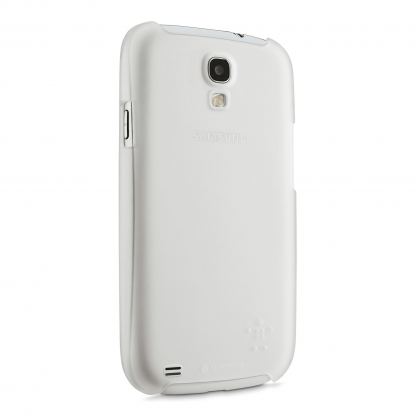 Belkin Shield Sheer Matte - поликарбонатов кейс за Samsung Galaxy S4  (прозрачен) 2