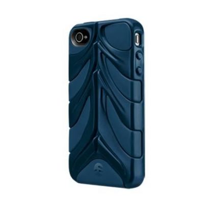 SwitchEasy Capsule Rebel 4 - хибриден кейс за iPhone 4/4S (син) 2