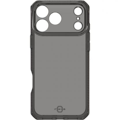 Удароустойчив силиконов (TPU) калъф за iPhone 17 Pro Max (черен-прозрачен) - ItSkins Spectrum R Clear Case (bulk) 3
