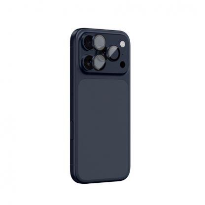 Предпазни сапфирени лещи за камерата на iPhone 17 Pro, iPhone 17 Pro Max - AmazingThing Titan Lens Sapphire Camera Lens Protector (син) 2