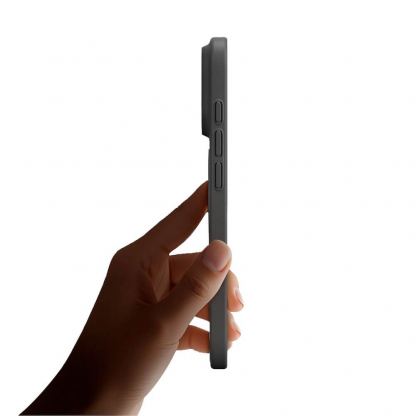 Качествен тънък матиран кейс с MagSafe за iPhone 17 Pro - AmazingThing Minimal Air MagSafe Case (черен) 6