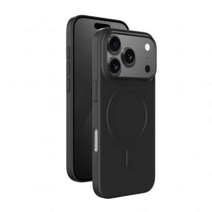 Качествен тънък матиран кейс с MagSafe за iPhone 17 Pro Max - AmazingThing Minimal Air MagSafe Case (черен) 5