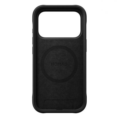 Хибриден удароустойчив кейс с MagSafe за iPhone 17 Pro - Nomad Rugged Case (черен) 3