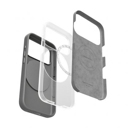 Силиконов (TPU) калъф с MagSafe за iPhone 17 Pro Max - AmazingThing Cloudie MagSpin Magnetic Soft Silicone Case (черен) 5