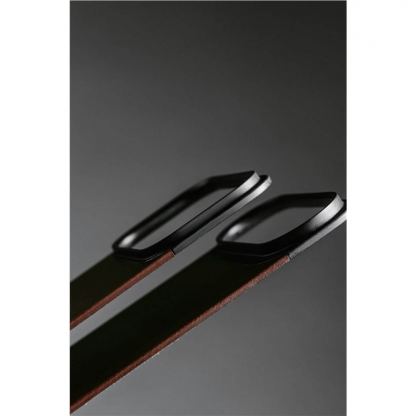 Магнитен кожен (естествена кожа) гръб с MagSafe за iPhone 17 Air - Nomad Magnetic Horween Leather Back (тъмнокафяв) 8