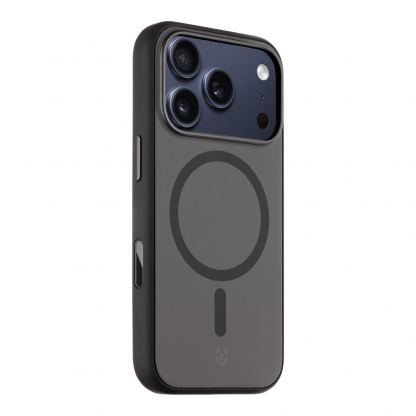 Хибриден удароустойчив кейс с MagSafe за iPhone 17 Pro - Tactical MagForce SmoothIsFast Cover (черен) 2