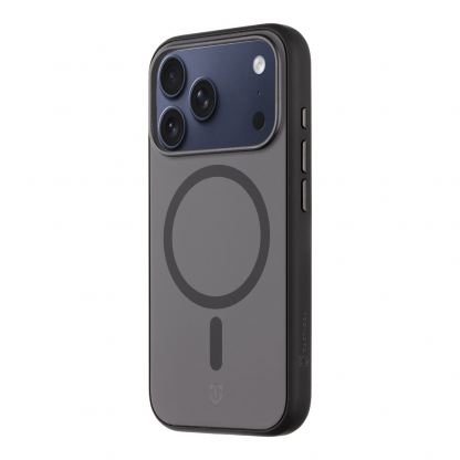 Хибриден удароустойчив кейс с MagSafe за iPhone 17 Pro - Tactical MagForce SmoothIsFast Cover (черен) 3