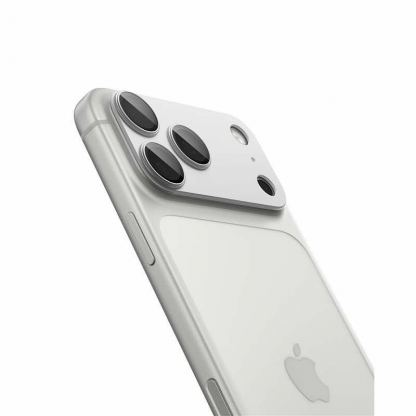 Предпазна плочка за камерата на iPhone 17 Pro Max - Spigen Glass tR EZ Fit Optik Pro XL (сребрист) 4