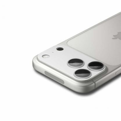 Предпазна плочка за камерата на iPhone 17 Pro Max - Spigen Glass tR EZ Fit Optik Pro XL (сребрист) 5