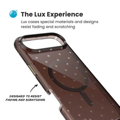 Удароустойчив хибриден кейс с Magsafe за iPhone 17 Air - Speck Presidio Lux Luxury Shade MagSafe Case (кафяв-златист) 7