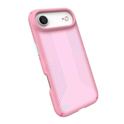 Удароустойчив хибриден кейс с Magsafe за iPhone 17 Air - Speck Presidio Lux Grip MagSafe Case (розов) 2