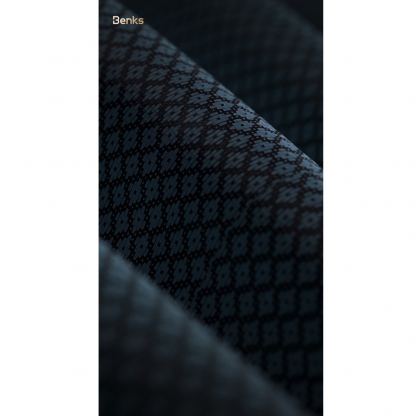 Кевларен кейс с MagSafe за iPhone 17 Pro - Benks ArmorGrid ArmorAir Magnetic Kevlar Metal Frame Case 600D (син) 6