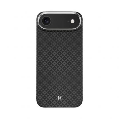 Кевларен кейс с MagSafe за iPhone 17 Air - Benks ArmorGrid ArmorAir Magnetic Kevlar Metal Frame Case 600D (черен) 2