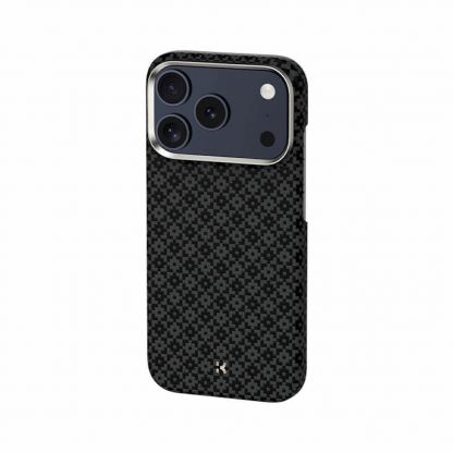 Кевларен кейс с MagSafe за iPhone 17 Pro Max - Benks ArmorGrid ArmorAir Magnetic Kevlar Metal Frame Case 600D (черен) 4
