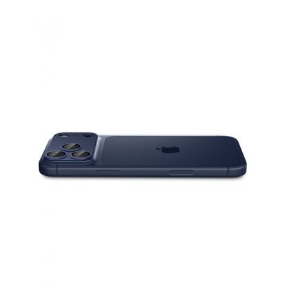 Предпазни стъклени лещи с цяла плочка за камерата на iPhone 17 Pro - Spigen Glass tR EZ Fit Optik Pro XL (син) 12