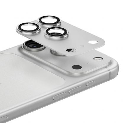 Предпазни стъклени лещи с цяла плочка за камерата на iPhone 17, iPhone 16 - Benks Air Shield Matte Lens Protector Tempered Glass (прозрачен-мат) 2