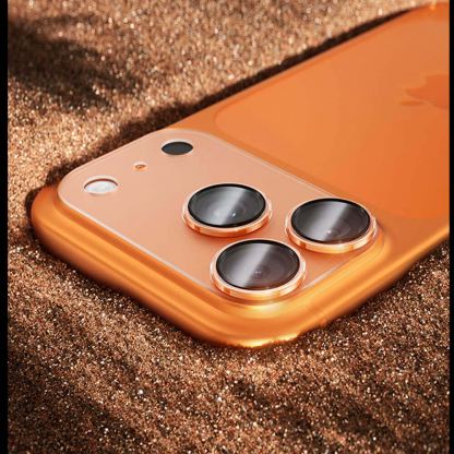 Предпазни стъклени лещи с цяла плочка за камерата на iPhone 17 Pro - Benks Air Shield Matte Lens Protector Tempered Glass (прозрачен-мат) 7