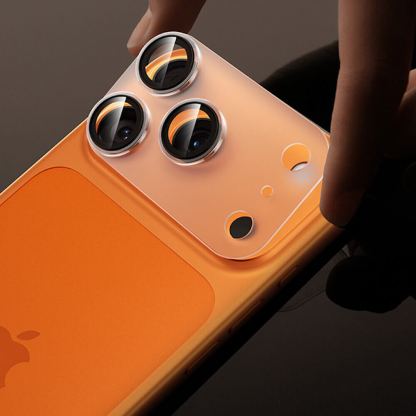 Предпазни стъклени лещи с цяла плочка за камерата на iPhone 17 Pro - Benks Air Shield Matte Lens Protector Tempered Glass (прозрачен-мат) 10