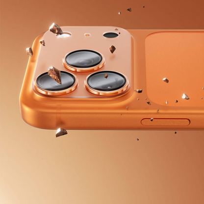 Предпазни стъклени лещи с цяла плочка за камерата на iPhone 17 Pro Max - Benks Air Shield Matte Lens Protector Tempered Glass (прозрачен-мат) 8