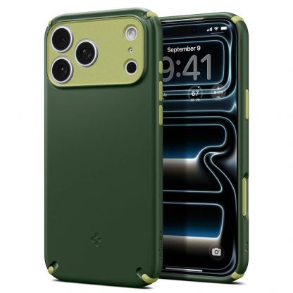 Хибриден удароустойчив кейс с висока степен на защита с MagSafe за iPhone 17 Pro Max - Spigen Nano Pop Hybrid MagSafe Case (зелен) 2