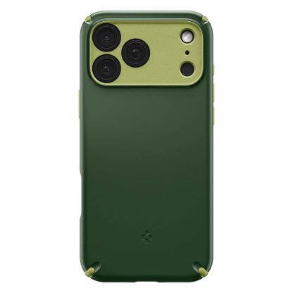 Хибриден удароустойчив кейс с висока степен на защита с MagSafe за iPhone 17 Pro Max - Spigen Nano Pop Hybrid MagSafe Case (зелен) 3