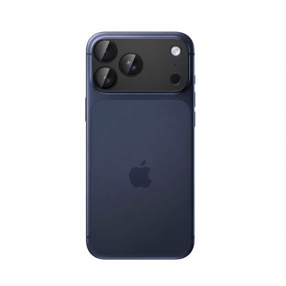 Предпазна плочка за камерата на iPhone 17 Pro Max - Spigen Glass tR EZ Fit Optik Pro XL (черен) 2