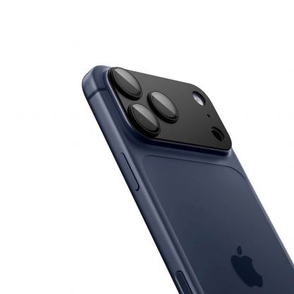 Предпазна плочка за камерата на iPhone 17 Pro Max - Spigen Glass tR EZ Fit Optik Pro XL (черен) 4