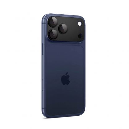 Предпазна плочка за камерата на iPhone 17 Pro Max - Spigen Glass tR EZ Fit Optik Pro XL (черен) 6