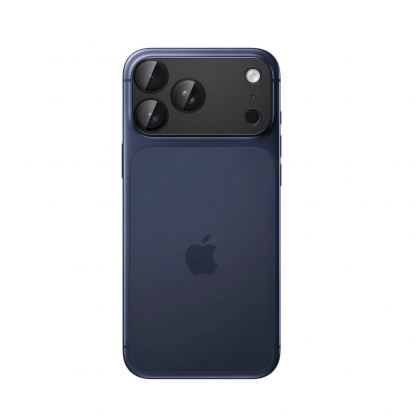 Предпазна плочка за камерата на iPhone 17 Pro - Spigen Glass tR EZ Fit Optik Pro XL (черен) 2
