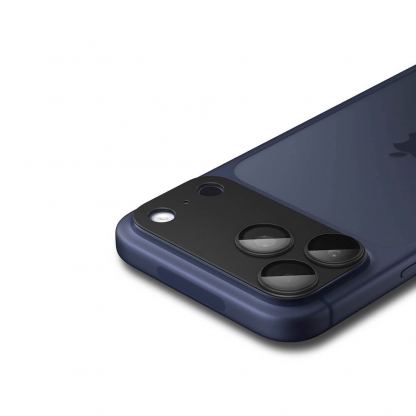 Предпазна плочка за камерата на iPhone 17 Pro - Spigen Glass tR EZ Fit Optik Pro XL (черен) 5
