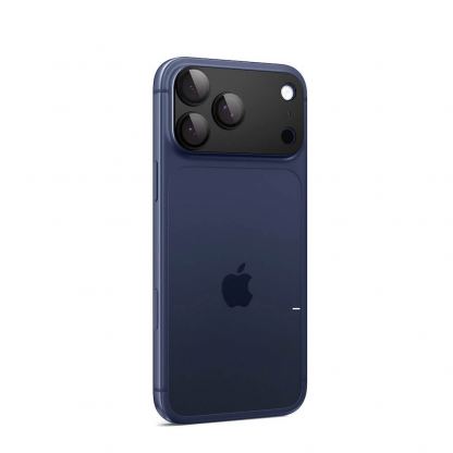 Предпазна плочка за камерата на iPhone 17 Pro - Spigen Glass tR EZ Fit Optik Pro XL (черен) 6