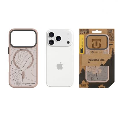  Хибриден удароустойчив кейс с MagSafe за iPhone 17 Pro - Tactical MagForce Hyperstealth Sika Cover (кафяв) 3