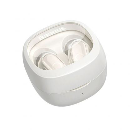 Безжични блутут слушалки със зареждащ кейс - Baseus Bowie WM02 TWS In-Ear Bluetooth Earbuds (NGTW180002) (бял) 3