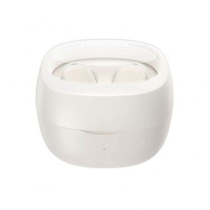 Безжични блутут слушалки със зареждащ кейс - Baseus Bowie WM02 TWS In-Ear Bluetooth Earbuds (NGTW180002) (бял) 5