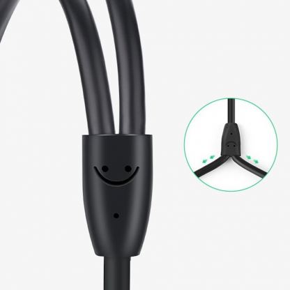 Кабел USB-C мъжко към 2xRCA (чинча) мъжко за устройства с USB-C порт (150 см) - Ugreen USB-C Male to 2xRCA Male Cable (черен) 3
