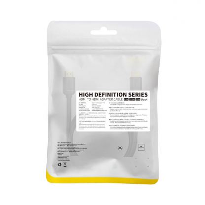 4K HDMI към HDMI кабел (150 см) - Baseus 4K HDMI 2.0 Male To HDMI Male Cable (черен) 8