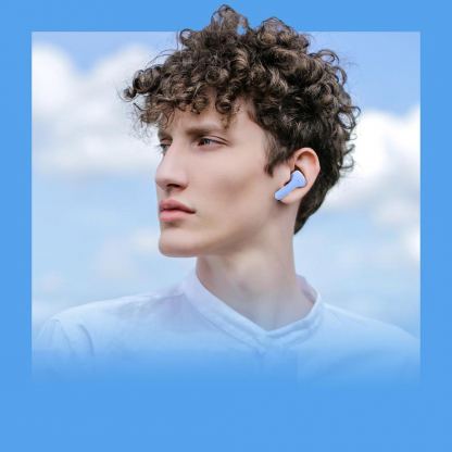Безжични блутут слушалки със зареждащ кейс - Acefast T6 TWS In-Ear Bluetooth Earphones (син) 8